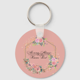 Momma weiß immer am besten schlüsselanhänger