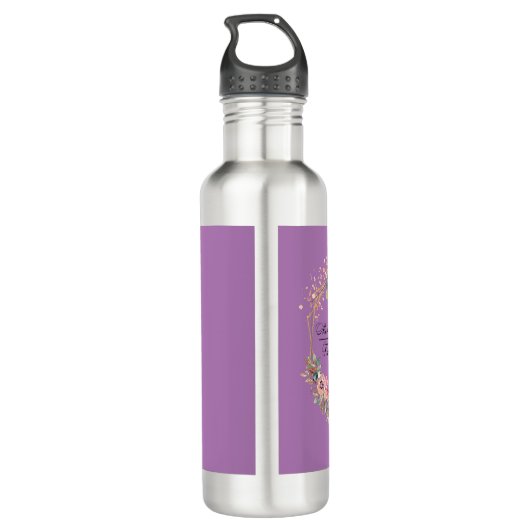 Momma weiß Wasserflasche, rostfreier Stahl, 24 oz Edelstahlflasche (Rückseite)