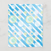 Momma Whale und ihr Baby Boy - Wünsche Flyer (Hinten)