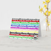 MommaMommaMomma Karte (Gelbe Blume)