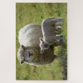 Mommas Baby Lamb - 20x30 Puzzle (Vertikal)