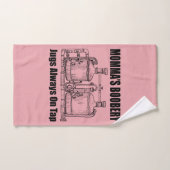 Mommas Boobery Jugs immer Gestochen Badhandtuch Set (Handtuch)