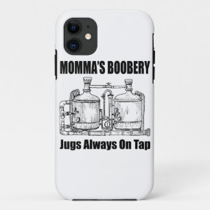 Mommas Boobery Jugs immer Gestochen Case-Mate iPhone Hülle
