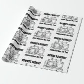 Mommas Boobery Jugs immer Gestochen Geschenkpapier (Ungerollt)