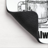 Mommas Boobery Jugs immer Gestochen Mousepad (Ecke)