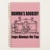 Mommas Boobery Jugs immer Gestochen Planer (Vorderseite)