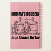 Mommas Boobery Jugs immer Gestochen Planer (Rückseite)