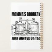 Mommas Boobery Jugs immer Gestochen Planer (Rückseite)