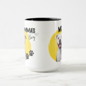 Momma's Boy Customizable Coffee Tasse (Zentrum)