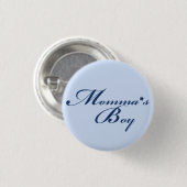 Mommas Junge Button (Vorne & Hinten)