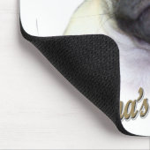 Mommas kleines Mädchen Mousepad (Ecke)