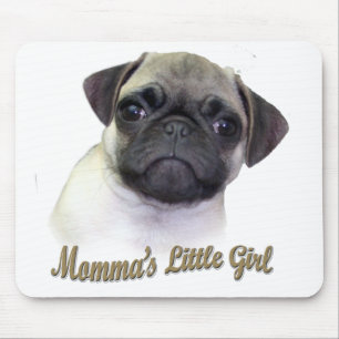 Mommas kleines Mädchen Mousepad