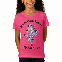 Mommas Little Rock Star Zebra