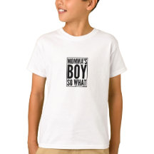 Mommas Niedliches Grafik-T-Shirt für Kinder