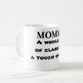MOMMA'S VIELE LAYER KAFFEETASSE (Vorderseite Links)