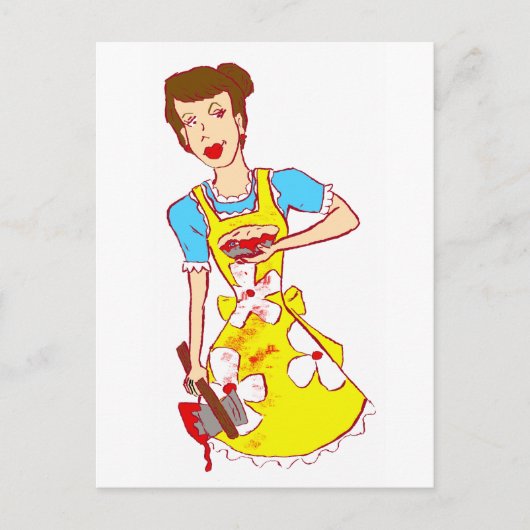 Mommie Dearest Postkarte (Vorderseite)