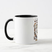 Mommin' Ain't Easy Arrows Feathers Mütter Day Tasse (Links)