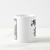 Mommin Ain't Easy Brush Script Custom 1 Photo Kaffeetasse (Mittel)