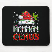 Mommom Claus Weihnachten Weihnachten Matching Fami Mousepad (Vorne)