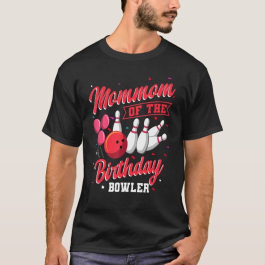 Mommom der Bowling-Familie Celeb T-Shirt (Vorderseite)