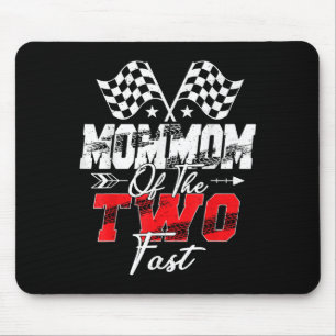 Mommom der zwei rasanten Zweiten Geburtstagskarren Mousepad