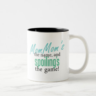 MomMoms der Name und Verderbens des Spiels Zweifarbige Tasse