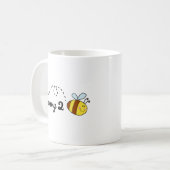 Mommy 2 Bee Coffee Tasse (Vorderseite Links)