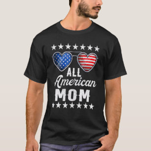 Mommy Amerikanische Unabhängigkeitstag Womens All  T-Shirt