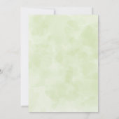 Mommy and Baby Sloth neutral Baby Shower Einladung (Rückseite)