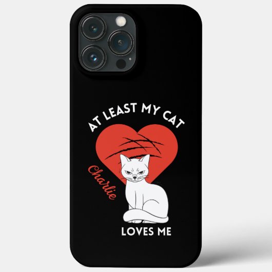 Mommy and Daddy Cat Liebe Custom Phone Case (Rückseite)