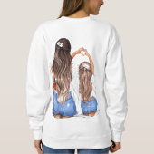 Mommy and Me sweater Sweatshirt (Rückseite)