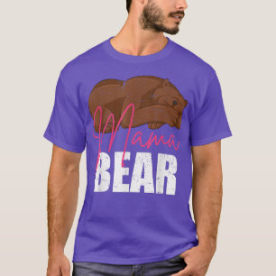 Mommy Animal Mama Bear Family Niedlich Mama Bear T-Shirt