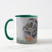 Mommy... - Aquarellmalerei - Tasse (Links)