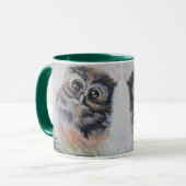 Mommy... - Aquarellmalerei - Tasse (Vorderseite Links)