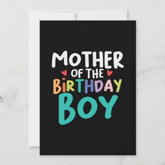 Mommy Art Mutter des Geburtstags Einladung (Vorderseite)