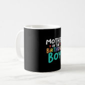 Mommy Art Mutter des Geburtstags Kaffeetasse (Vorderseite Links)