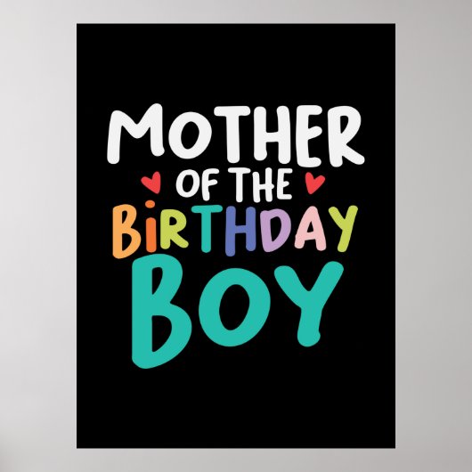 Mommy Art Mutter des Geburtstags Poster (Vorne)