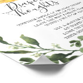 Mommy Baby Sloth Baby Dusche Windeln Gedanken Unte Poster (Ecke)