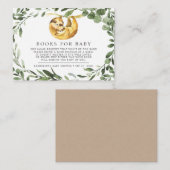 Mommy Baby Sloth Bücher für Baby Showcard Begleitkarte (Vorne/Hinten)