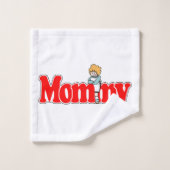 Mommy Badhandtuch Set (Waschlappen)