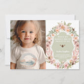 Mommy Bee Proud Kinder Abschluss Ankündigung (Vorderseite)