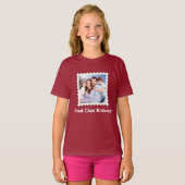 Mommy Best Mama benutzerdefiniertes Quadrat-Foto d T-Shirt (Vorne ganz)