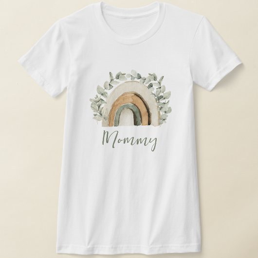 Mommy Boho Rainbow T-Shirt