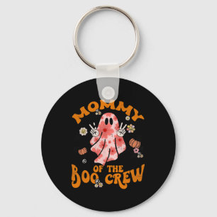 Mommy Boo Crew Groovy Matching Family Halloween Me Schlüsselanhänger