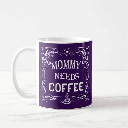 Mommy braucht Kaffee Kaffeetasse (Links)