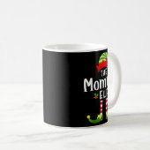 Mommy Christmas Elf Matching Pajama X-mas Party  Kaffeetasse (VorderseiteRechts)