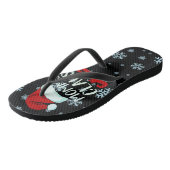Mommy Claus flip Flops Badesandalen (Schrägansicht)