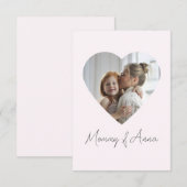 Mommy Custom Foto & Name Personalisiert Card (Vorne/Hinten)