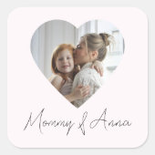Mommy Custom Name & Photo | Personalized Sticker (Vorderseite)
