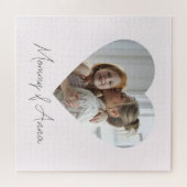 Mommy Custom Name & Photo Puzzle (Horizontal)